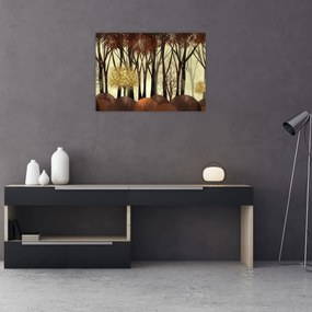 Obraz - Dekoratívne les (70x50 cm)