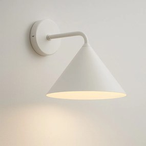 Nástenné svietidlo Capital, 1x biele kovové tienidlo, (fi 21cm), w