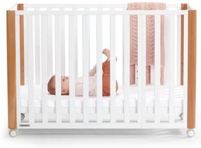 KINDERKRAFT SELECT - Detská postieľka 4v1 KOYA Premium buk/borovica