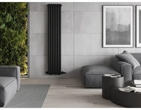 Mexen Kent, vykurovacie teleso 1882 x 380 mm, 1392 W, čierna, W216-1882-380-00-70