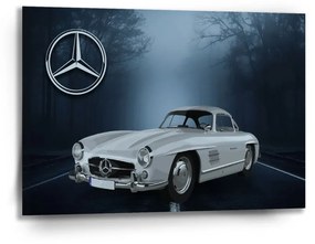 Sablio Obraz Mercedes-Benz 300 SL V lese - 90x60 cm