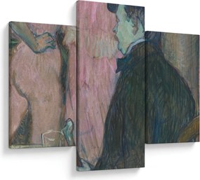 Obraz - Henri de Toulouse-Lautrec, Maxime Dethomas, reprodukcia (90x60 cm)