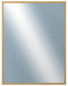DANTIK - Zrkadlo v rámu, rozmer s rámom 70x90 cm z lišty KASSETTE prírodná lakovaná (2879)