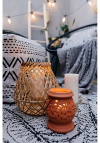 Bambusový lampáš Compactor Bamboo Lantern, ⌀ 25 cm