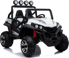 LEAN CARS Batériový vozík S2588 White