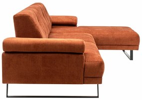 Rohová pohovka Mustang Small Right Orange