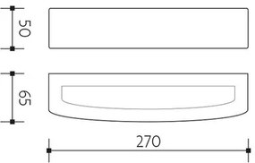 Panlux PN42100014 Záhradné LED nástenné svietidlo Bloco sivá, 10 W