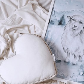 Plagát ovečka 18x24cm