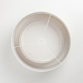 Brilagi - LED prisadené stropné svietidlo CERIA 1xE27/40W/230V pr. 50 cm biela/béžová