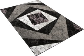 TA Koberec K855F ČIERNA LACNÁ PP EWL Rozmer: 80x150 cm