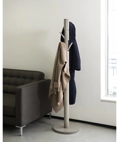 Sivý vešiak z kaučukového dreva Flapper - Umbra