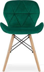 Zamatové kreslo LAGO - béžové Farba: Hnedá