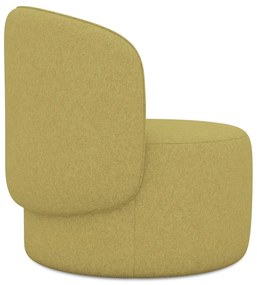 Kreslo v horčicovej farbe Ipo – Makamii