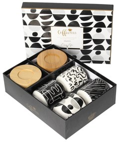 Súprava šálok Contraria 100ml bamboo