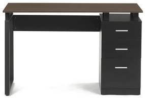 Autronic BONTEC Kancelársky stôl 120x60cm, melamín, dub, APC-3218 OAK Farba: Hnedá