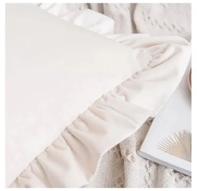 Obliečka na vankúš s prímesou bavlny 40x40 cm Ruffled – Mila Home