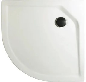 Kompletná súprava sprchovej vaničky SCHULTE Extra-flach 80 x 80 x 3,5 cm alpská biela Hladké D20067 04