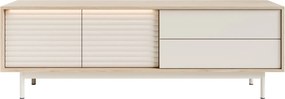 TV stolík QUENTIN dub + kašmír 160 cm