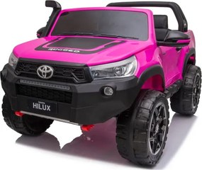 LEAN CARS Toyota Hilux Ružová batéria