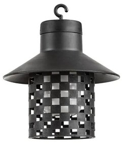 RABALUX 77003 Ximpu solárne svietidlo dekoratívne - reťaz s lampášmi LED 4800mm 0,1W/5lm 2700K IP44 čierna, biela, súmrakový senzor