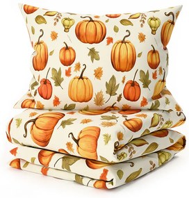 Obliečky z mikrovlákna AUTUMN PUMPKINS farebné Rozmer obliečky: 70 x 90 cm | 140 x 200 cm