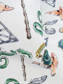 Obliečka na vankúš mikroplyš Harry Potter 40 × 40 cm - Slizolin