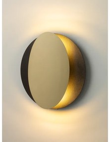 Nástenné svietidlo OVO 2xG9/12W/230V čierna/zlatá