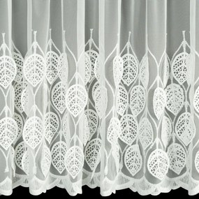 KRÁTKA ZÁCLONA NA PÁSKE NIRA 150X70 CM KRÉMOVÁ