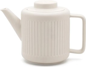 Biela porcelánová kanvica na čaj so sitkom 1,2 l Skagen – Bredemeijer