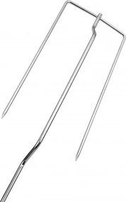 MI Tyč na klobásy s drevenou rukoväťou 104cm