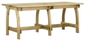 Záhradný stôl 220x74x75 cm impregnované borovicové drevo