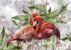 Obraz - Plameniaky (70x50 cm)