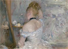 Obraz - Berthe Morisot, Woman at Her Toilette, reprodukcia (70x50 cm)
