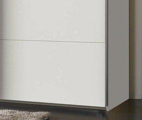 Šatníková skriňa Bern, šírka 313 cm/výška 208 cm, biela