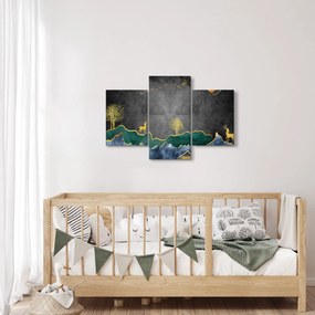 Obraz - Horská scenéria (90x60 cm)