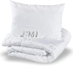 Set predĺženej prikrývky a vankúša Ekonomic 140x220 70x90 EMI