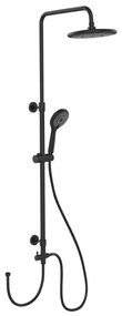 WENKO 25311100 - Sprchový set WATERSAVING SYSTEM 120 cm čierny
