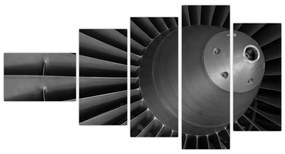 Detail turbíny - obraz
