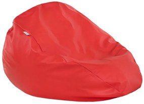 Sedací vak SAKO červený ekokoža