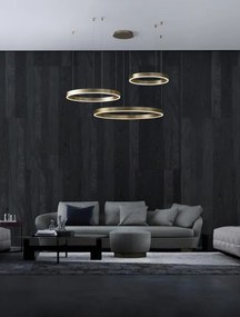 LED luster Motif zlatá
