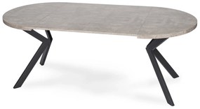 PROXIMA.store - Okrúhly stôl LUKAS FARBA: biela, FARBA NÔH: drevo