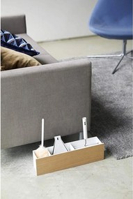 Biely/v prírodnej farbe kovový organizér na písacie potreby Rin – YAMAZAKI