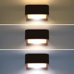 Brilagi - LED vonkajšie svietidlo BARI LED/7W/230V 3000/4000/6000K hnedé IP54