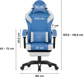 Herná stolička Force 3.7 Blue
