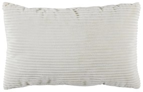 CMP TX0239 Obojstranný dekoračný vankúš 30x50 cm, krémový