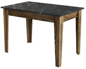 Jedálenský stôl Kiev Black and Walnut