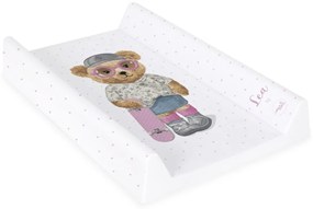 Ceba Baby prebaľovacia podložka Comfort Fluffy Puffy Lea - tvrdá, 50 x 70 cm