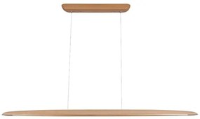 LED Luster na lanku LED/22W/230V 4000K 130 cm buk/masív