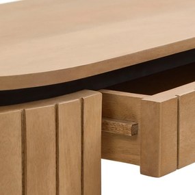 Konzolový stolík z mangového dreva 120x35 cm Licia - Kave Home