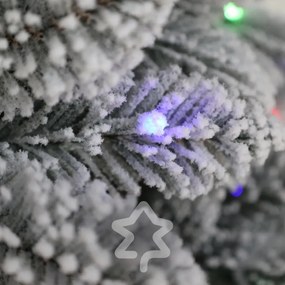 Smrek Biely 500 LED 210 cm